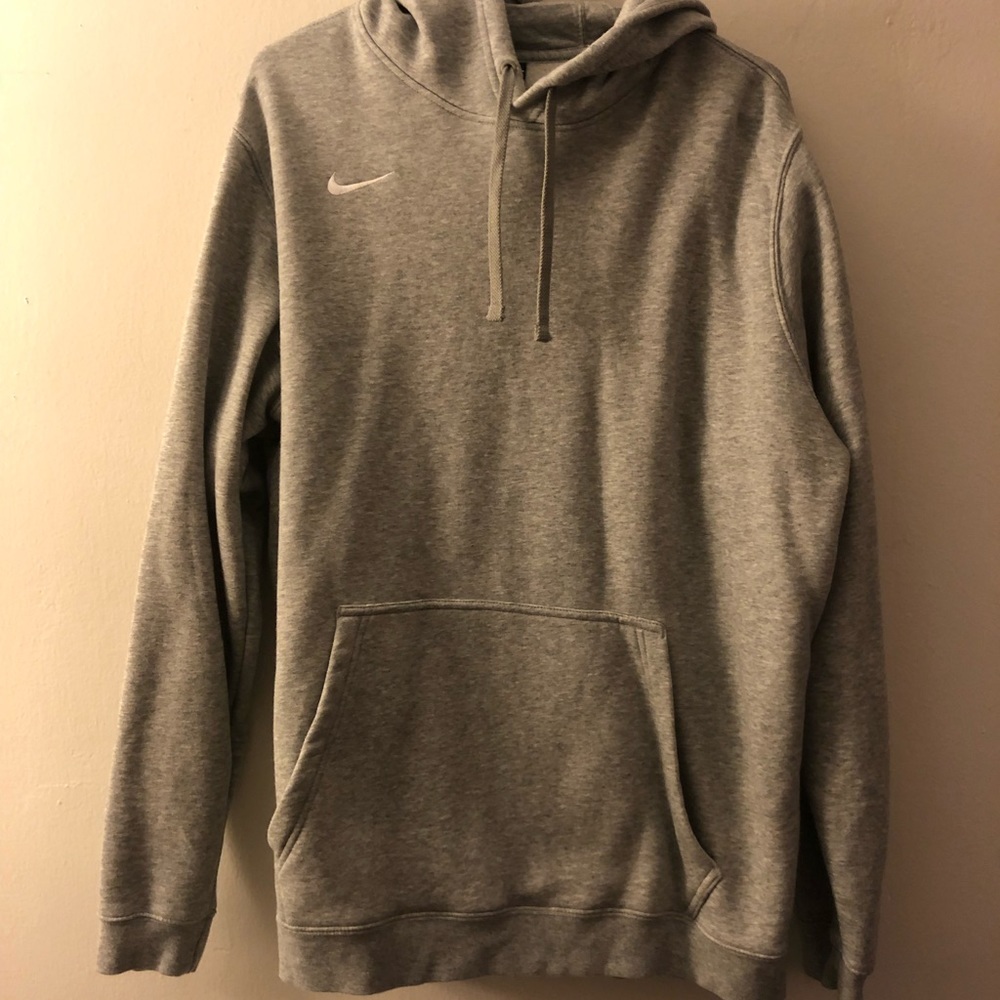 Nike gray hooded sweatshirt Size XL